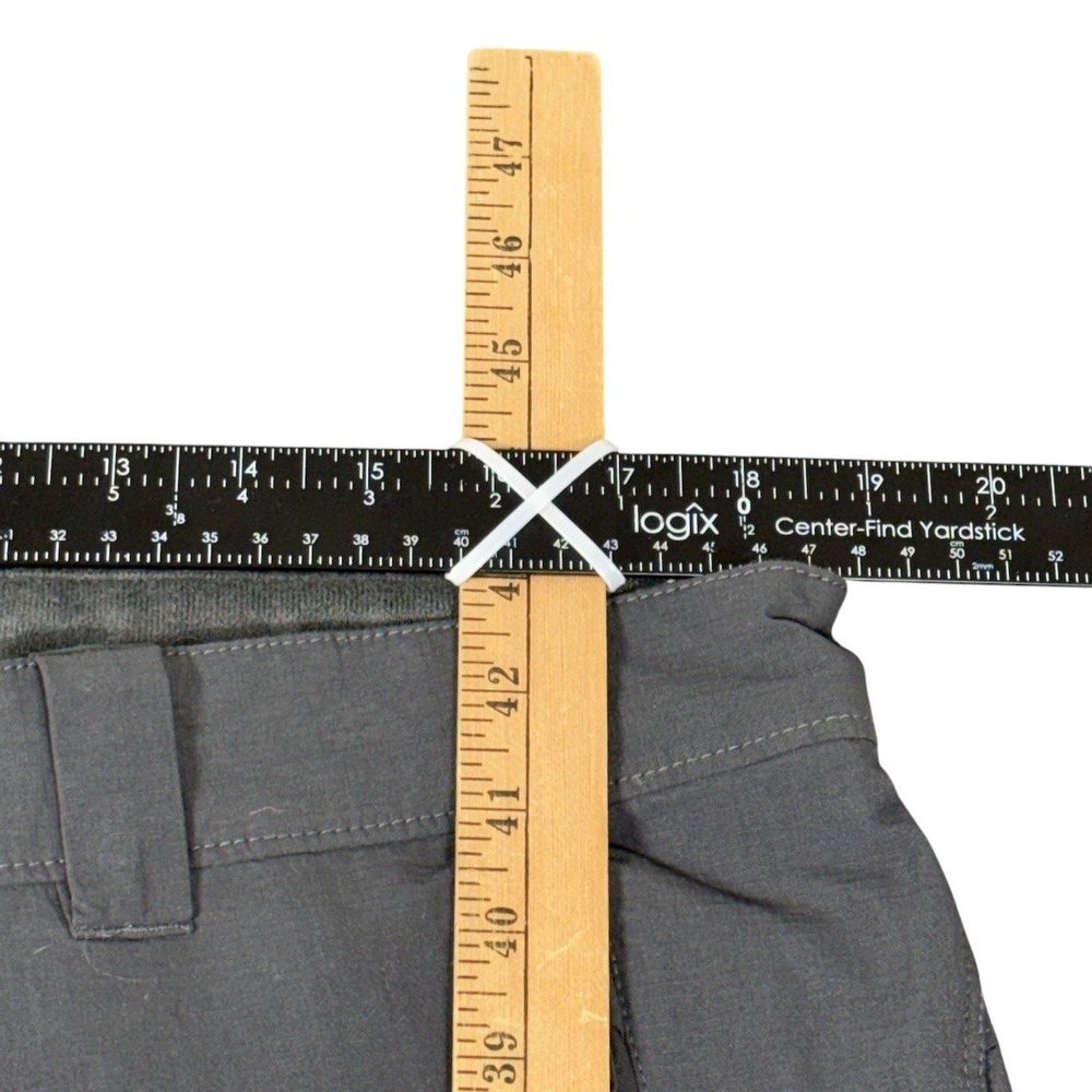 The North Face Hiking Pants Mens 38 Gray Gorpcore Paramount Peak Ripstop Nylon - Picture 10 of 12